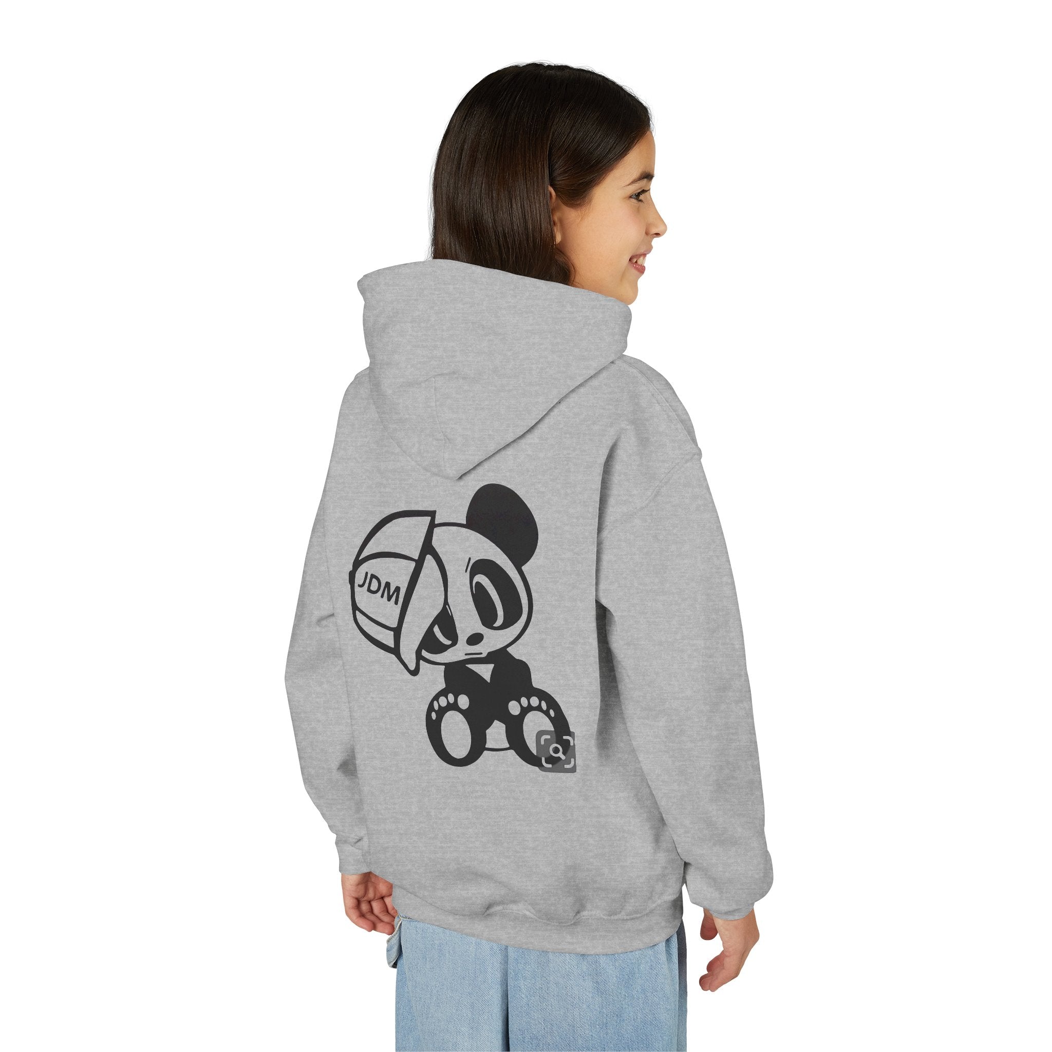 Sweat à capuche enfant Panda avec motif casquette JDM