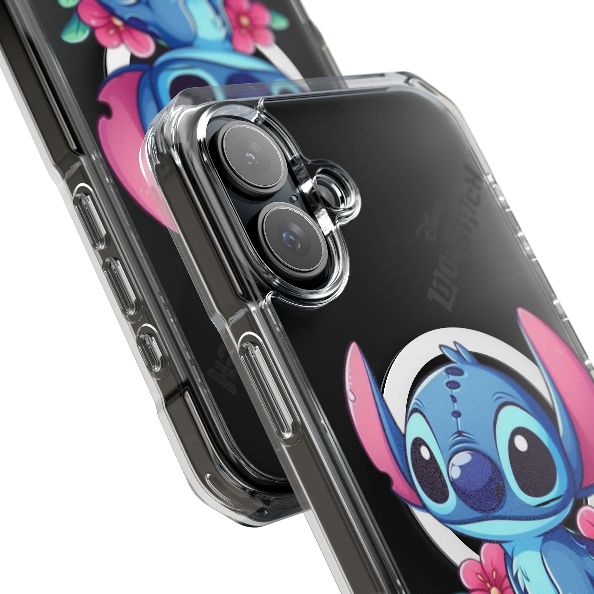 coque de telephone magnétique - lilo & Stitch - BeMine