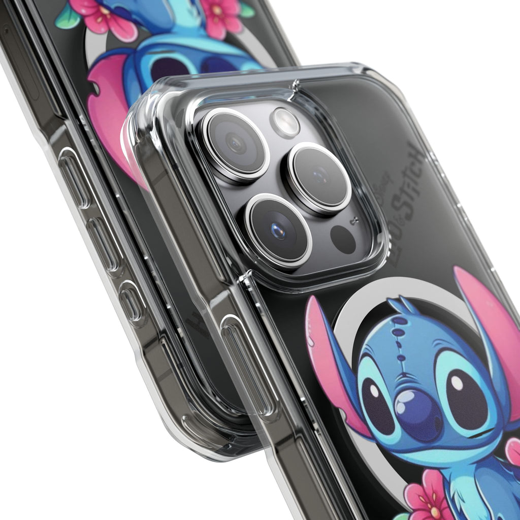 coque de telephone magnétique - lilo & Stitch - BeMine
