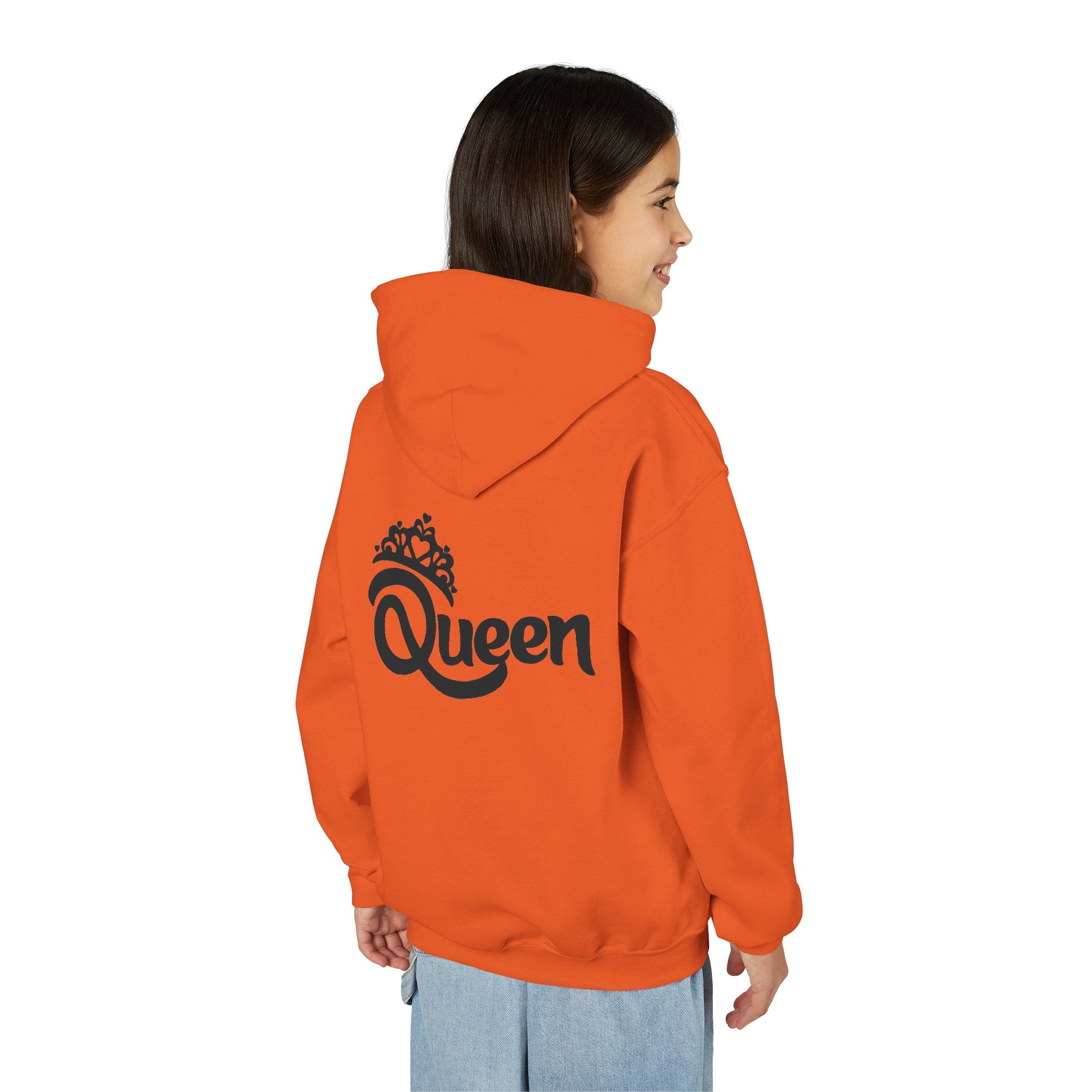 Sweat à capuche fille « Reine »