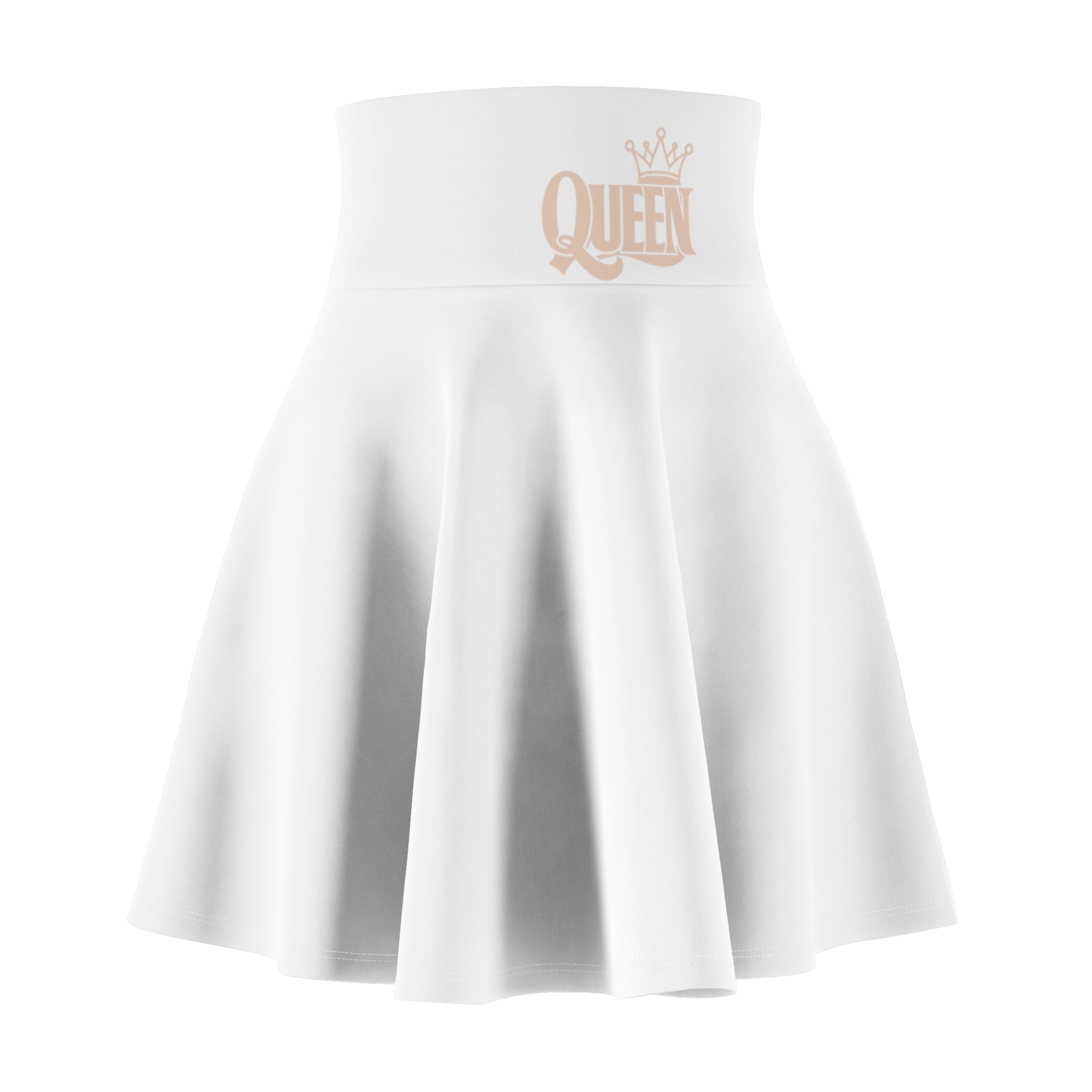 Queen Crown Skater Skirt — Women's Royal