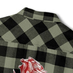 Chemise en flanelle à carreaux Unisexe