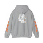 Sweat à capuche pour Homme — "Real Eyes Realize Real Lies"
