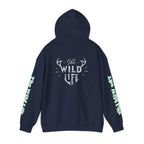 Hoodie — "The Wild Life" Antler Graphic Pullover