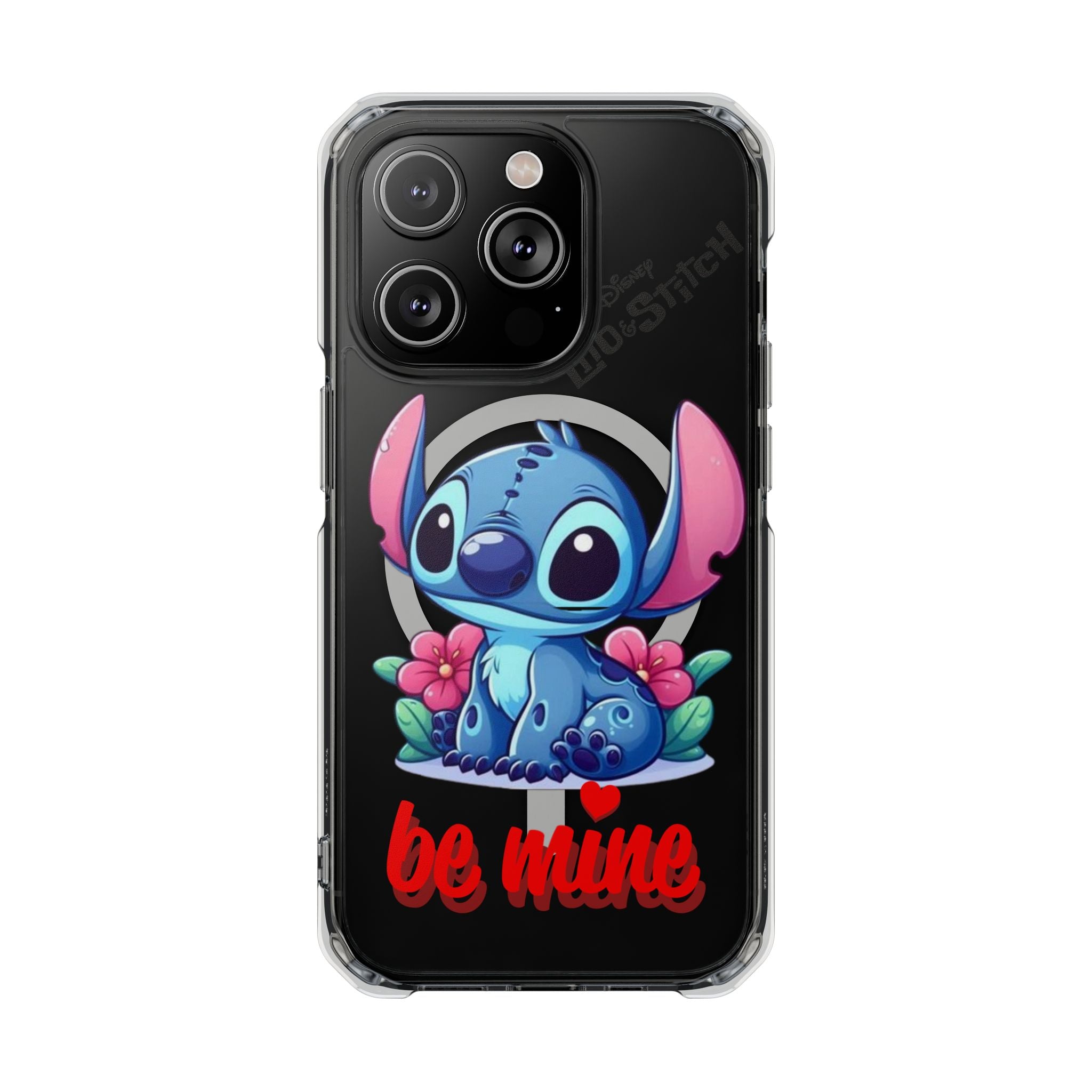 coque de telephone magnétique - lilo & Stitch - BeMine