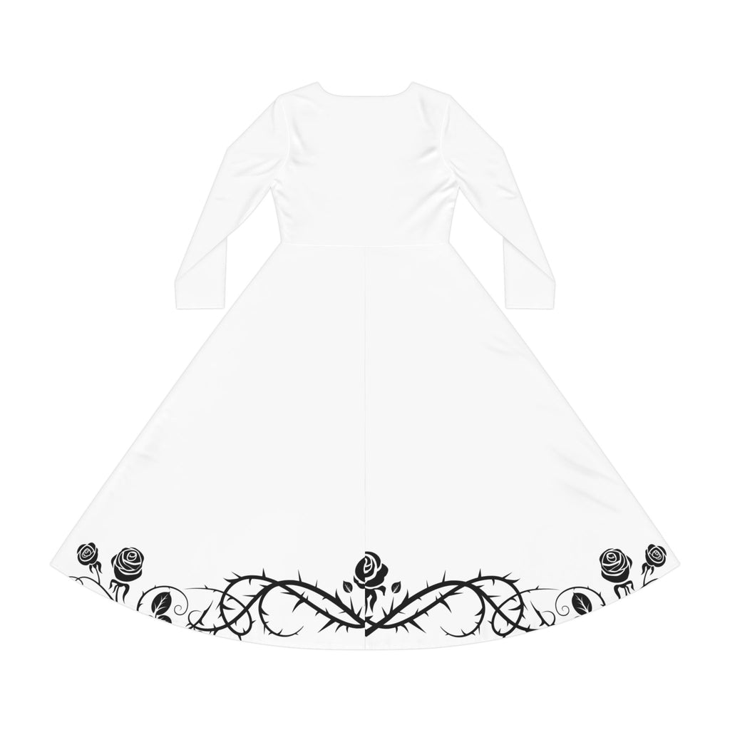 Robe de danse à manches longues pour femme - BeMine