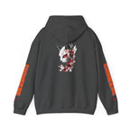 Sweat à capuche Unisexe — Pull graphique Blood Blossom Fox « CHINESE »