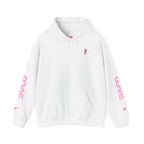 Sweat à capuche pour Femme rose « LOVE » style anime girl