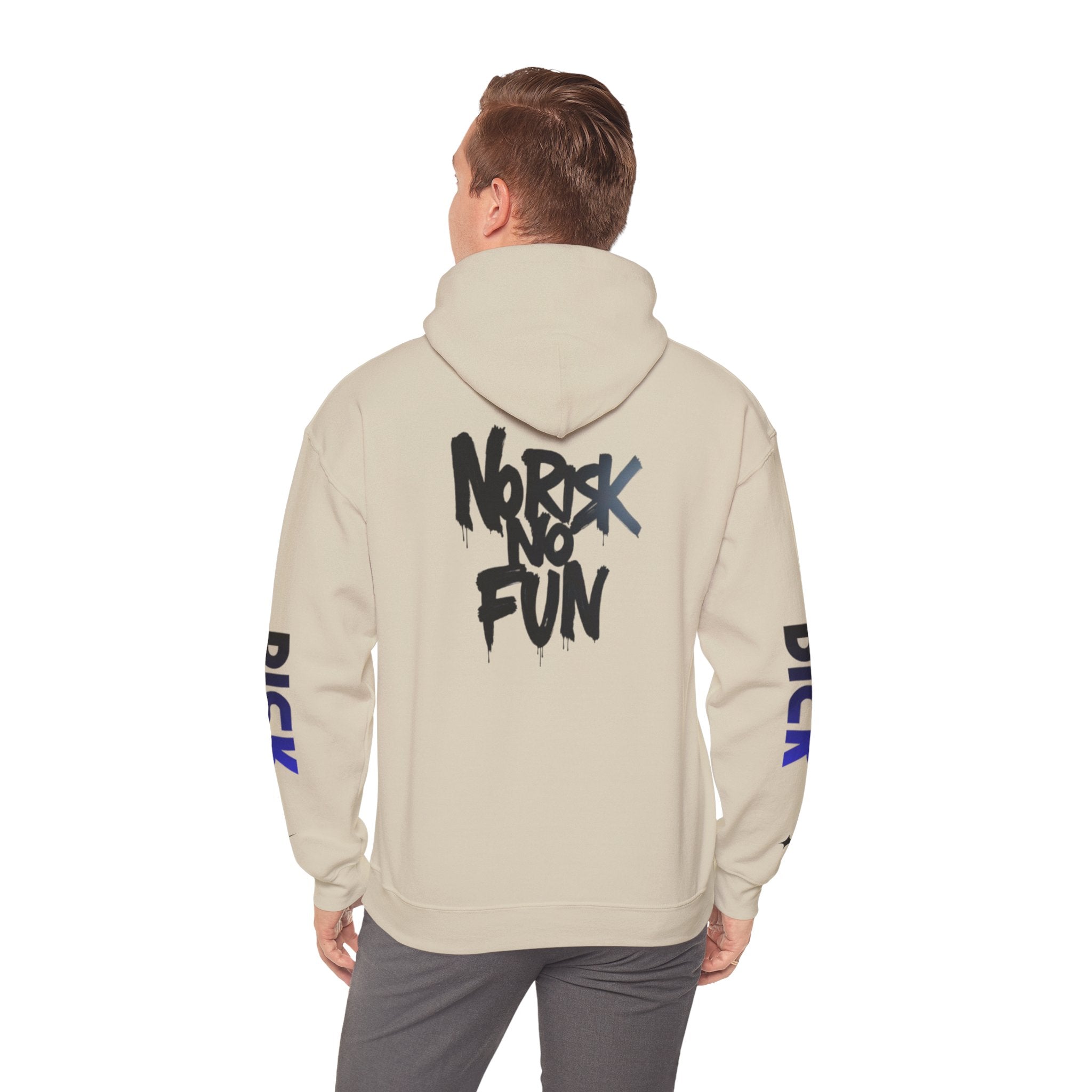 Sweat à capuche Unisexe « No Risk No Fun »