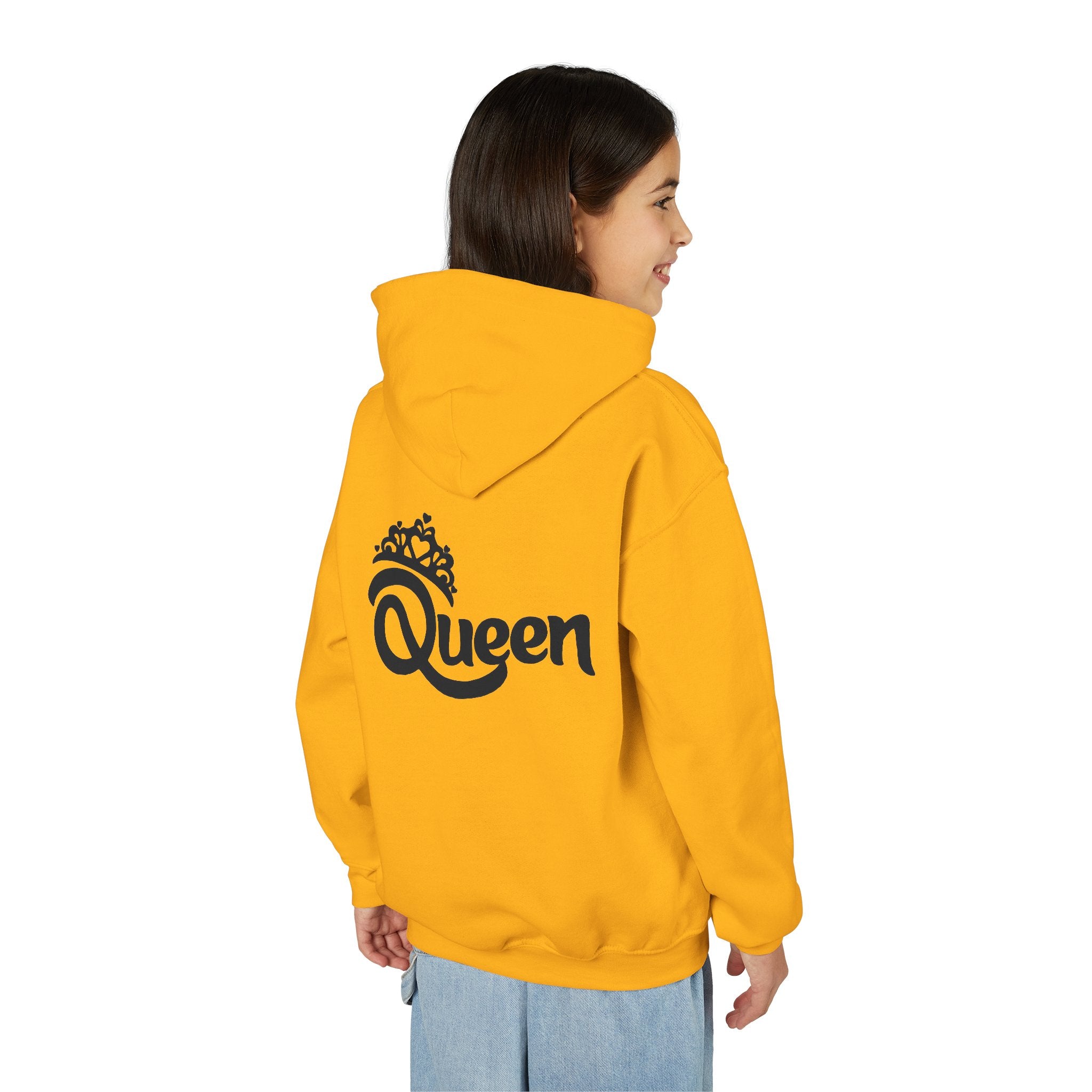 Sweat à capuche fille « Reine »