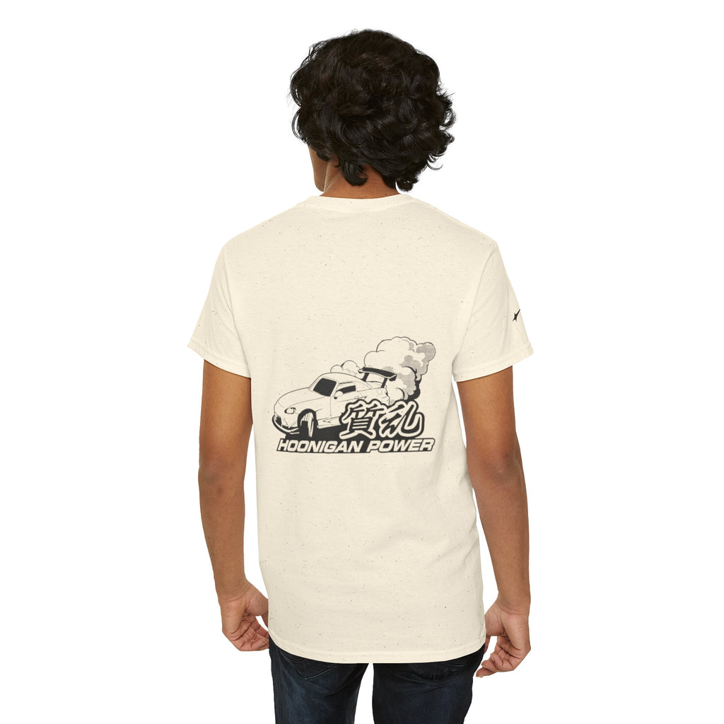 T-shirt Unisexe en coton épais  Drift Car Smoke