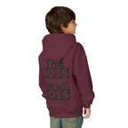 Sweat à capuche pour enfant " THE BOSS, the real BOSS "