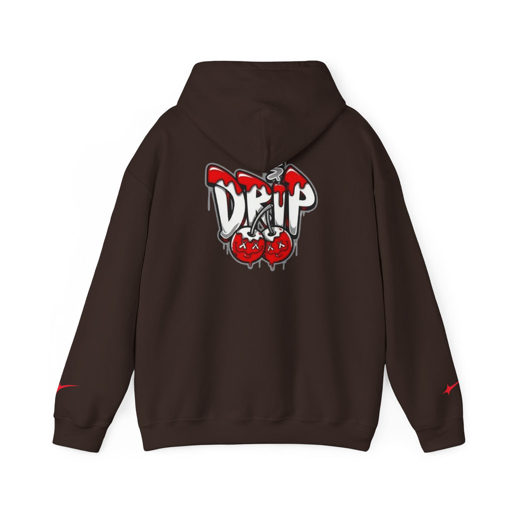 Sweat à capuche Pour Homme graphique Drip Cherry