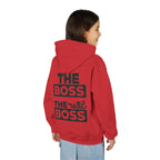 Sweat à capuche pour enfant " THE BOSS, the real BOSS "