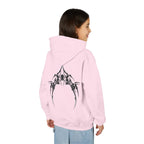 Sweat à capuche épais pour enfant avec motif d'araigne a l'arrière