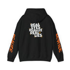 Sweat à capuche pour Homme — "Real Eyes Realize Real Lies"