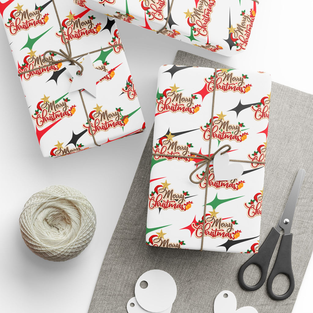 Rouleau de papier cadeau Joyeux Noël
