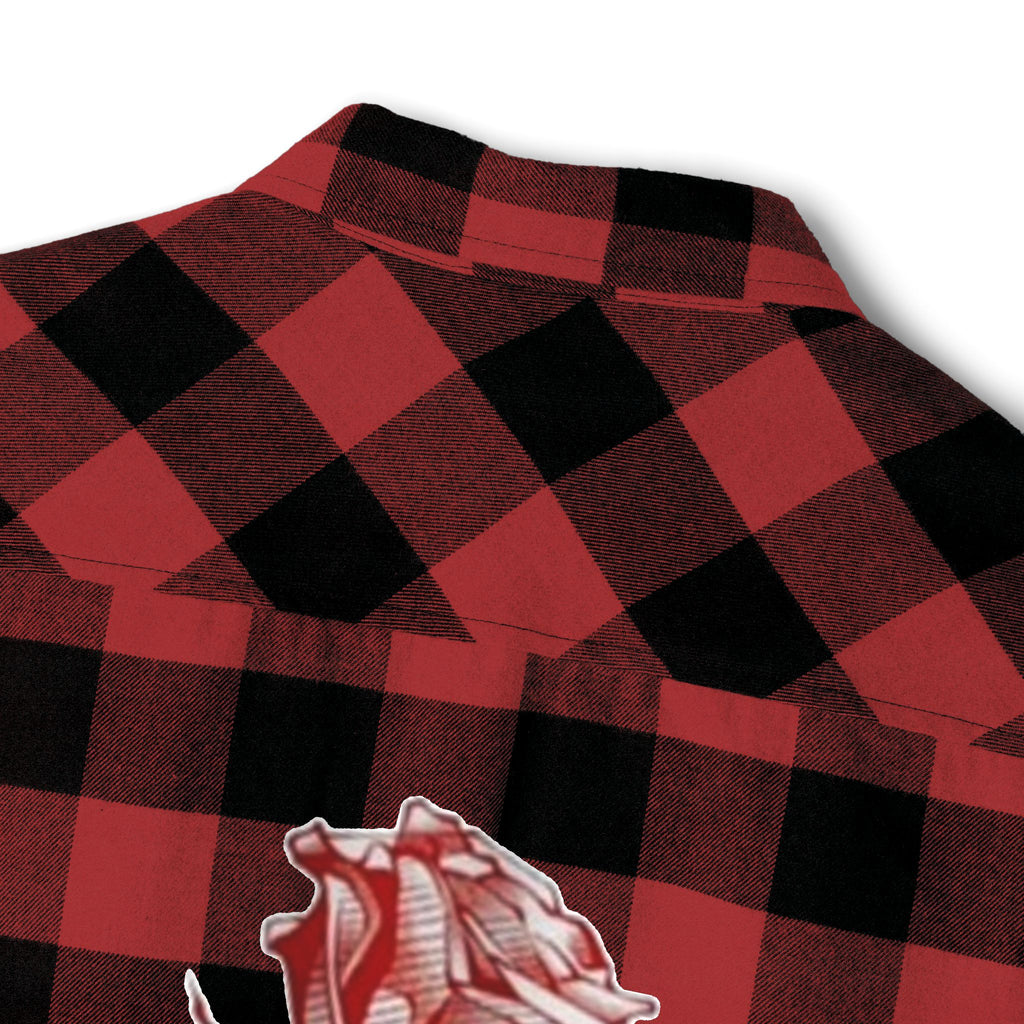 Chemise en flanelle à carreaux Unisexe