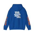 Sweat à capuche pour Homme — "Real Eyes Realize Real Lies"