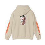 Sweat à capuche Unisexe — Pull graphique Blood Blossom Fox « CHINESE »