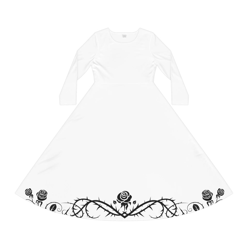 Robe de danse à manches longues pour femme - BeMine