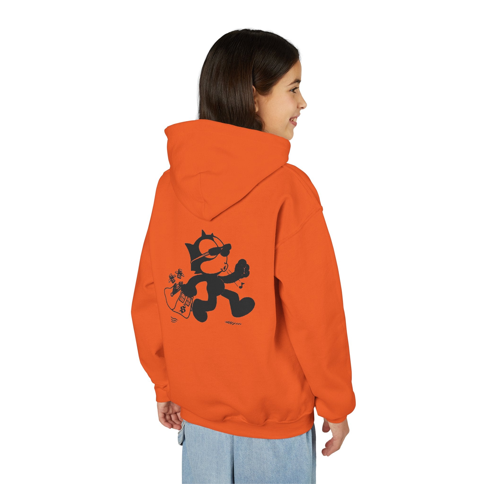 Sweat à capuche pour enfant— Motif chat
