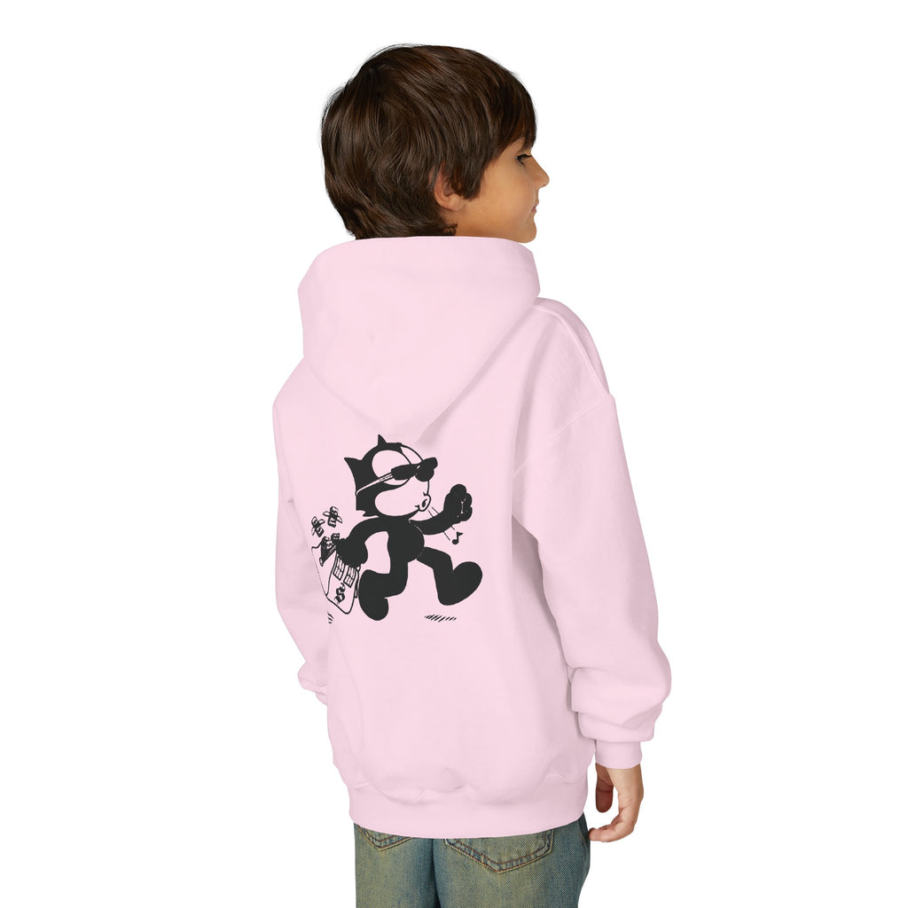 Sweat à capuche pour enfant— Motif chat