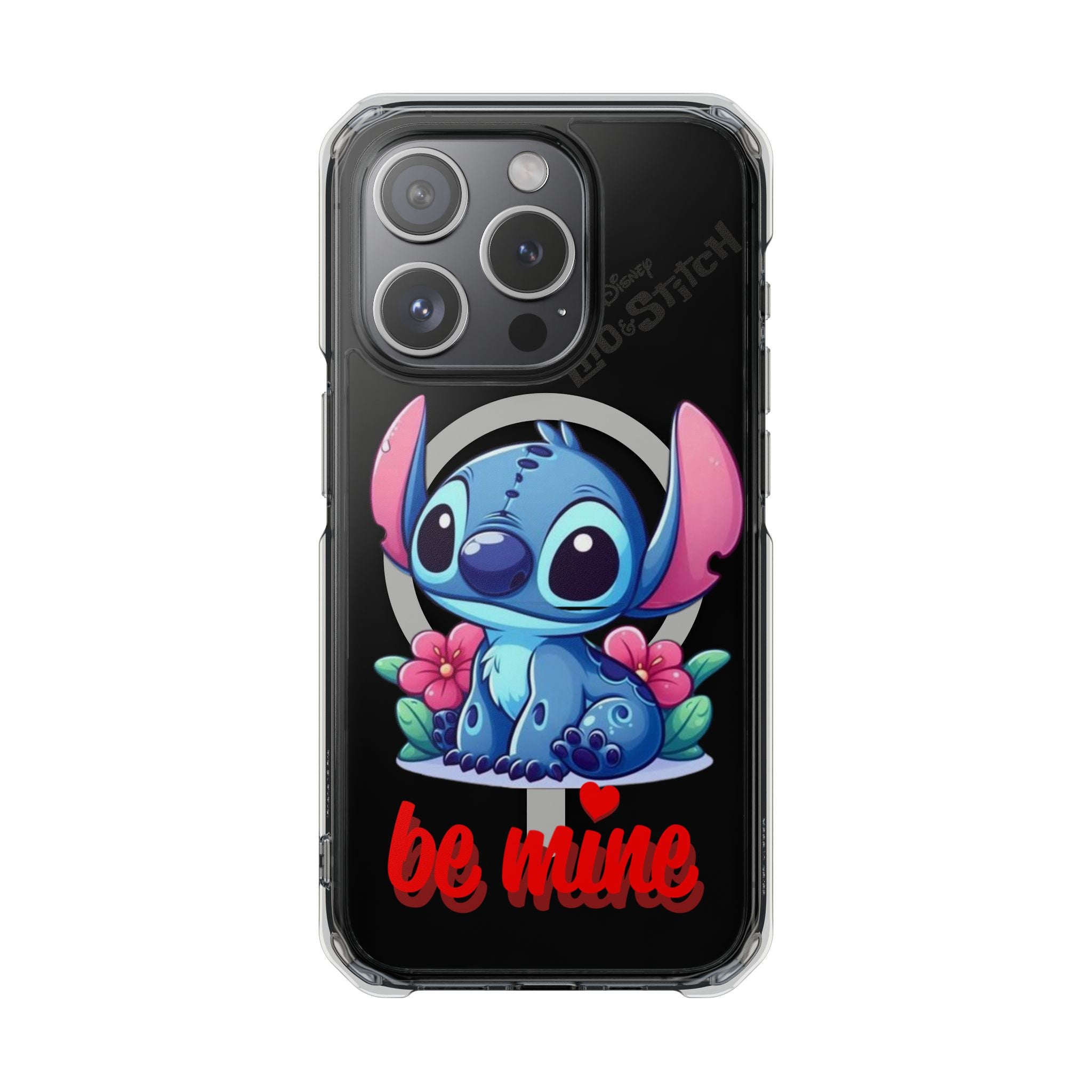 coque de telephone magnétique - lilo & Stitch - BeMine
