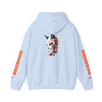 Sweat à capuche Unisexe — Pull graphique Blood Blossom Fox « CHINESE »