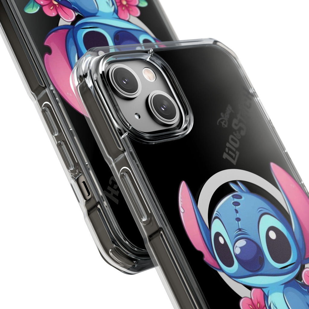coque de telephone magnétique - lilo & Stitch - BeMine
